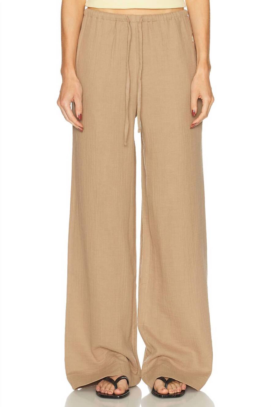 NEW ETERNE brody pant in taupe
